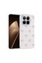 Mi 15t Pro Compatible Case with Camera Protection Patterned Clip Cover - Bow - T42035