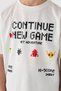 Boy's White Tshirt - 3