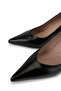 Women's Genuine Leather Black Patent Leather High Heels - 3