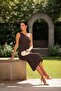 One Shoulder Pleated Mermaid Evening Dress Sleeveless Lined Midi Graduation Wedding Guest Dress - 6