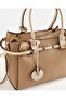 Women Beige Embellished Day Bag - 2
