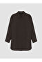 Modal Blended Oversize Women's Shirt Tunic - 5