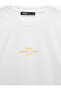 Cotton Short Sleeve Crew Neck Oversize Back Printed T-Shirt - 6