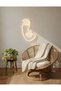 Soyut Yüz Figürlü LED Neon Duvar Tablosu | Sıcak Beyaz Aydınlatmalı Modern Dekor | Salon - 3
