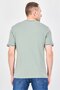 Men Crew Neck Plain Short Sleeve T-Shirt, Sage Green - 3