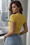 Bdart Women's Lace Crop Blouse - 2