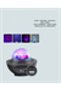 Ilkestor Voice-Activated Remote Controlled Adjustable Galaxy (121509) Night Light - 3
