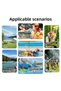 4pcs Pull Type Firework Water Gun Outdoor Summer Water Toy Kids Beach Camping Water Blaster - 8