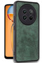 Ilkestor Realme 12 5g Case Aras Leather Cover - (153053) Dark Green - 2