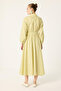 Elastic Waist Poplin Dress - 5