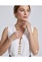 Women's V-Neck Gold Hook Detailed Sleeveless Blouse - 4