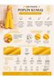 Yellow Girls' Jumpsuit – 100% Cotton, Tie-Strap, Wide-Leg Summer Jumpsuit with Bandana Set - 5