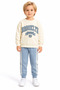 Boy's Seasonal Top and Bottom Set 100% Cotton
