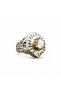 925 Sterling Silver Moissanite Ring – 9.5x19.5mm Brilliant Cut Men's Ring 9g