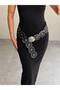 Leap Metal Silver Buckle Accessory Cowboy Belt Dress, Pants, Jacket, Beach Skirt