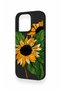 iPhone 16 Pro Compatible Moonflower Patterned Silicone Case - 4