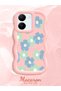 Vivo Y36 4g Compatible Case Camera Protector Pink Silicone Couple Phone Case Floral Pattern - 2