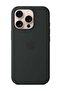 iPhone 16 Pro Silicone Case black, Shockproof Thin Cover, Resists Scratches, Phone Case for iPhone 16 Pro Silicone Case Black