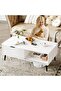 Coffee Table with Storage, 105 x 55 x 41.5 cm for Home & Office - 6