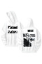 Michael Jackson Printed Cotton Long Sleeve Hooded Sweatshirt with 3 Thread Counts