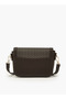 Monogram Print Crossbody Bag with Detachable Strap - 4