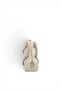 Sand - Sand Beige Crow's Feet Plaid Women's Handbag Sp1289 - 4