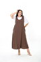 Women's Dress Short Sleeve T-Shirt Plus Size Set - 7