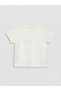 Two Mt Shop Quality Lcw Baby Ecru Minnie Mouse Printed Baby Girl T-Shirt - 2
