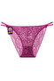 Stylish Full Lace Panties with Side Strings and Metal Accessories, Pack of 3 W-4569 R1-11 - 5
