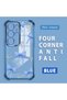 Samsung Galaxy S25 Ultra Compatible Transparent Back Four-Corner Reinforced Impact Protection Silicone Case