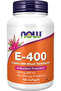 Now Foods Vitamin E-400iu with Mixed Tocopherols Plus 100mcg Selenium 100 Softgels