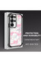 Samsung Galaxy S25 Ultra Compatible Transparent Back Four-Corner Reinforced Impact Protection Silicone Case - 3