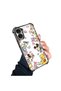 iPhone 16 Compatible Transparent Back Panel Four-Corner Reinforced Impact-Proof Glossy Edge Silicone Case - 2