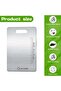 Cutting Board, 316Grade Stainless Steel Chopping Board with built-in scale for Vegetable, Fruit, Meat. Double Sided Medical-grade Hygiene Durable non moldy (34×24) - 3