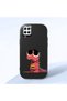 Black Silicone Case with Shock-Absorbing Camera Protections Compatible with Samsung Galaxy A12/M12