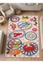 Sdt Mixed Patterned Modern Woven Base Decorative Carpet Sdtamor1294 - 2