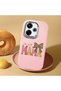 Redmi 13/13X Compatible Shock-Absorbing Camera Protected Pink Silicone Case - 2