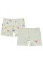 Heart 2-12 Years Old Girl's 2-Piece Boxer Set - Standard