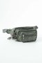 Unisex Gray Waist Bag, Body Bag with Strap, Freebag, Waterproof Crossbody Bag, Crinkle Fabric, 32X17Cm - 2