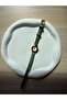 Tiny Leather Cord Women's Wristwatch Green - 6