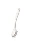 2-Piece White Kitchen Brush Set - Dish-Washing Brush with Scraper Edge & Long-Handle Bottle Brush - 2