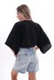 Women's Muslin Fabric Tied Bolero - 4