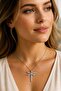 Figured Anti-Tarnish Steel Adjustable Chain Luxury Necklace