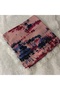 Handmade Needlework Writing, Scarf, Yemeni, Mevlit Cover, Head Cover, 4 Sides Embroidered, 100*100cm - 8