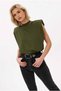 Girls Khaki Padded T-Shirt Sh388 - 3