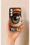 Samsung A35 Compatible Colorful Eye-Pop Patterned Silicone Case