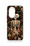 Honor 200 5g Compatible Floral Skeleton Pattern Silicone Case - 4