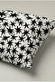 Black and White Star Patterned Cushion Cover 302 – Mono Stars Design 45X45 cm - 3