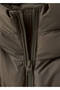Kapüşonlu uzun kapitone anorak - 8
