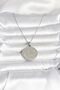 316L Steel Silver Color Ayetel Kürsi Written Necklace - 2